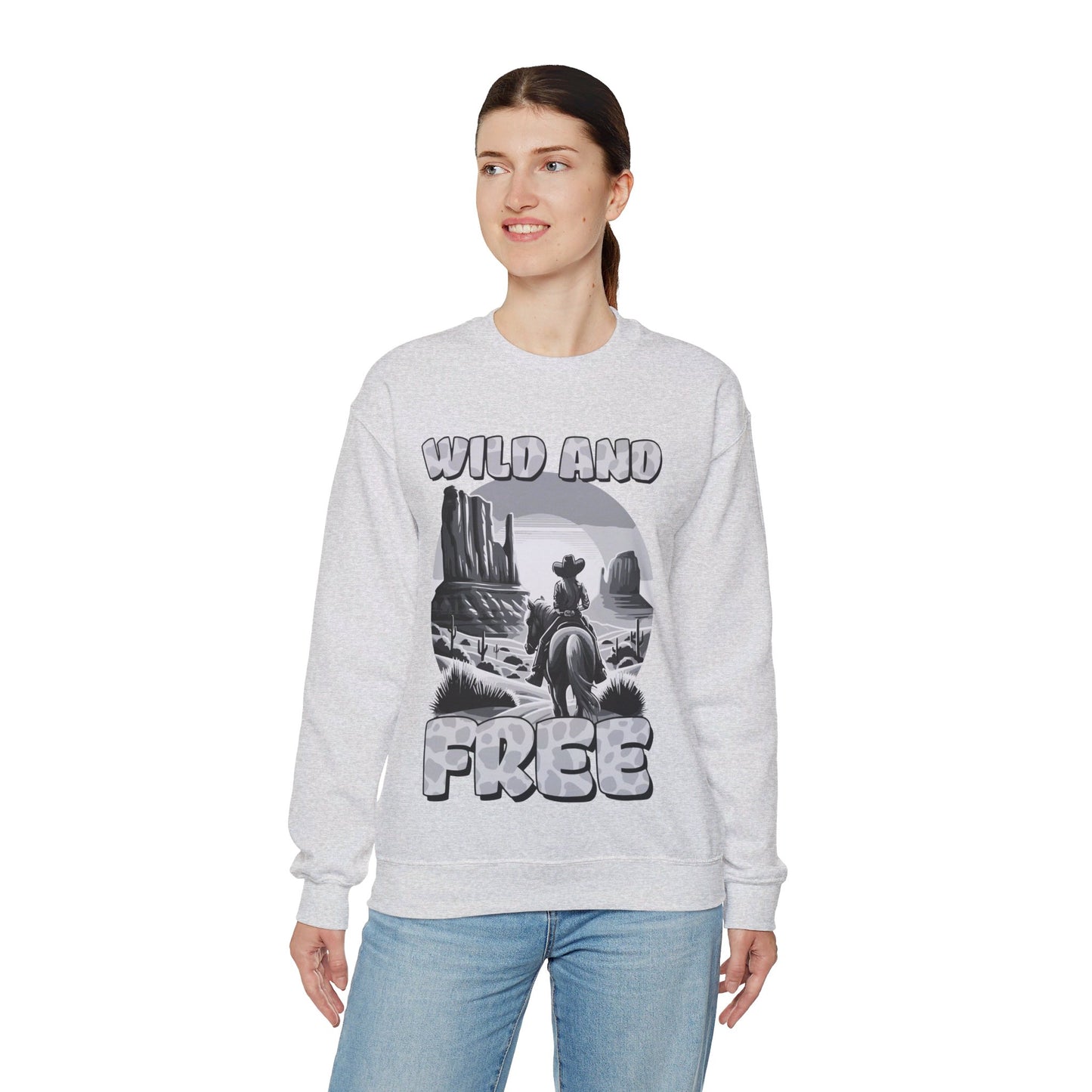 Wild 'n' Free Unisex Heavy Blend™ Crewneck Sweatshirt