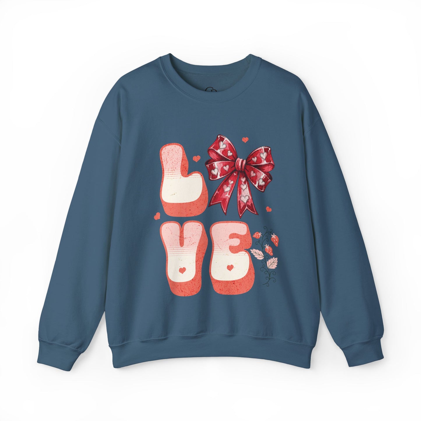 LOVE Coquette Unisex Heavy Gildan Blend™ Crewneck Sweatshirt.
