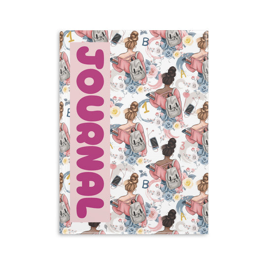 Study Chic Dotted Hardcover Journal with Puffy Covers