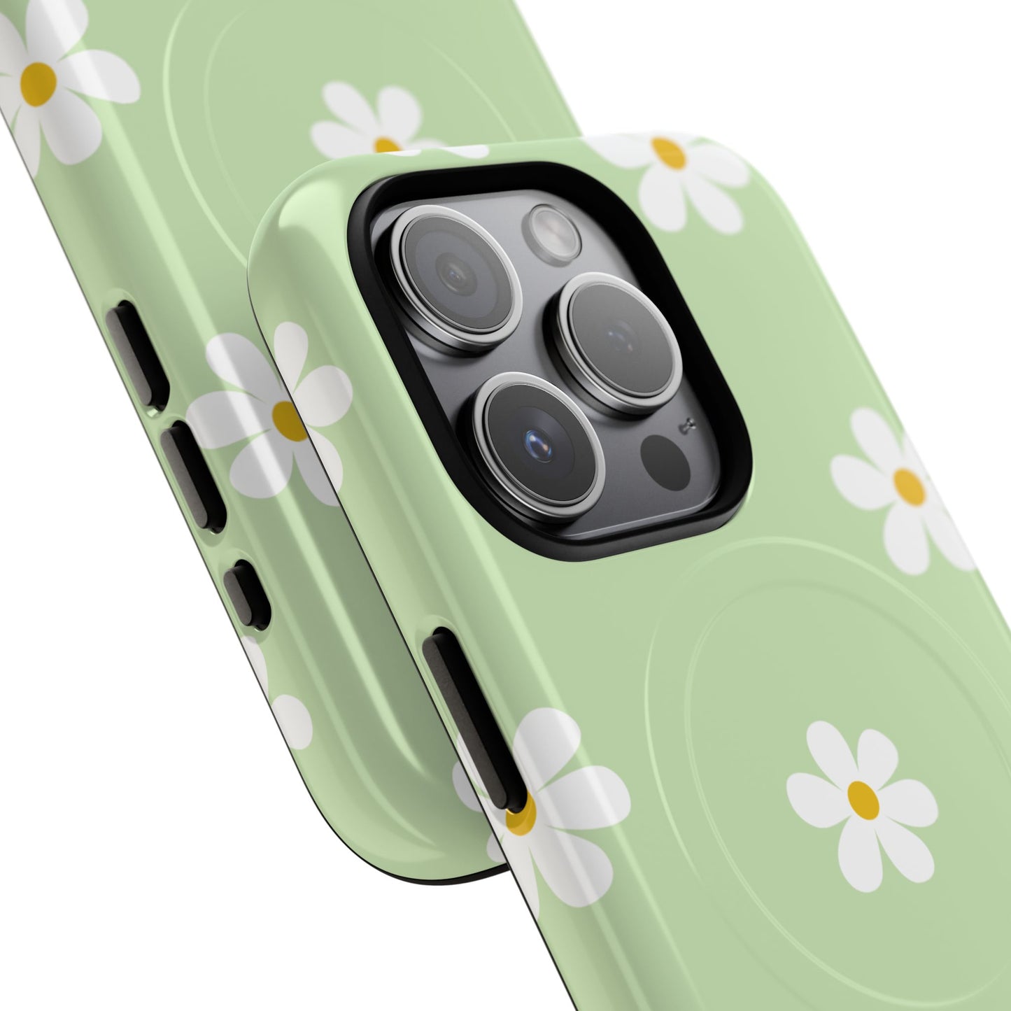 Floral Tough Magnetic Case, Flower iPhone Cover, Cute iPhone Case, Nature Inspired Accessory, Gift for Plant Lovers