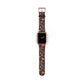 Autumn Bloom Floral Patterned Watch Band - Boho Chic Accessory, Gift for Her, Adjustable Strap for Smartwatch, Trendy Wristband, Floral Design.