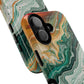 Stylish Tough Acrylic Magnetic iPhone Cases for Everyday Protection, Marble Design, Unique Gifts for Tech Lovers, Holiday Essentials