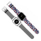 Patriotic Waves - Red, White & Blue Stars | USA Flag Design