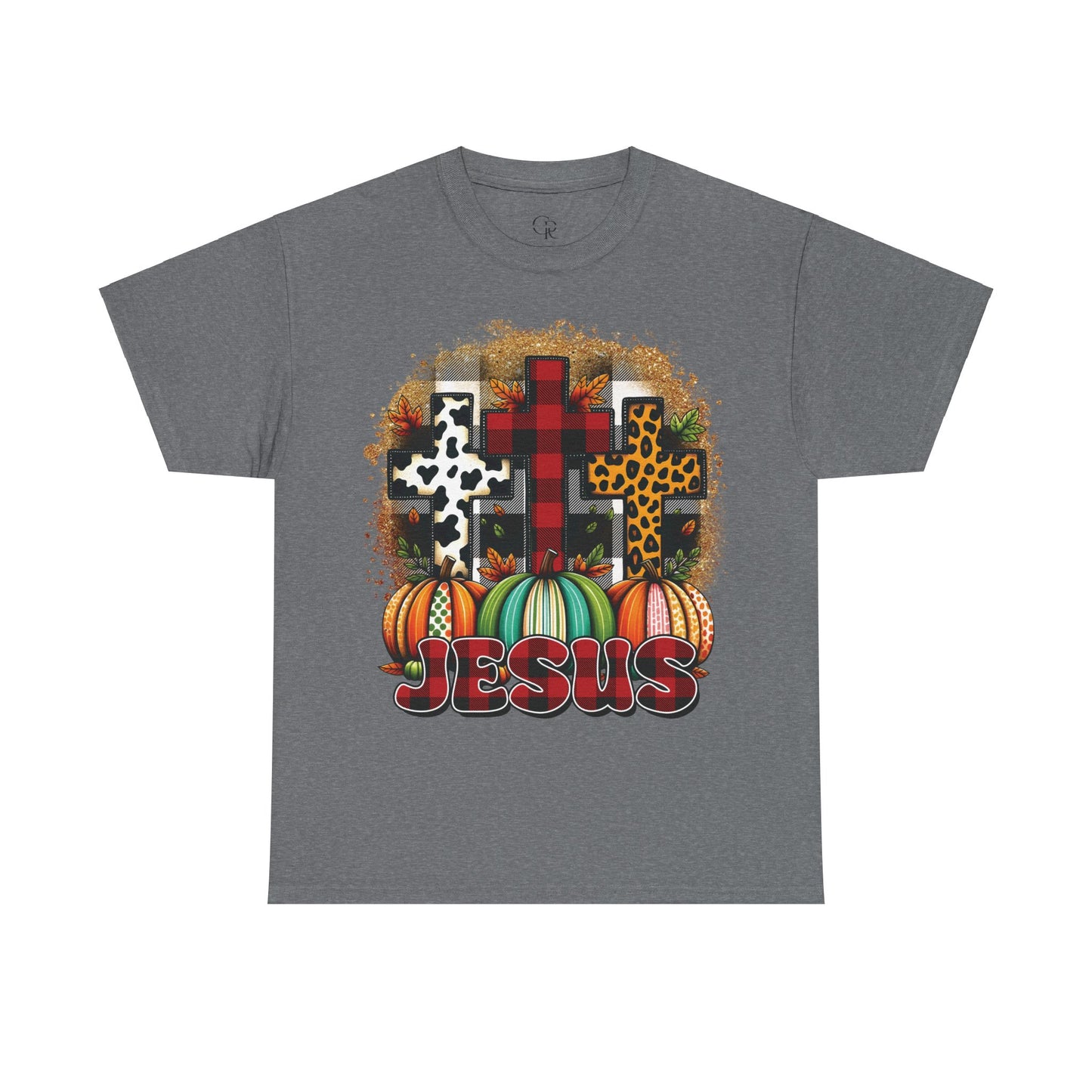 Faithful Harvest Cross Unisex Heavy Cotton Tee