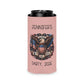 Personalized 4th of July Can Cooler — Custom Name Patriotic Eagle