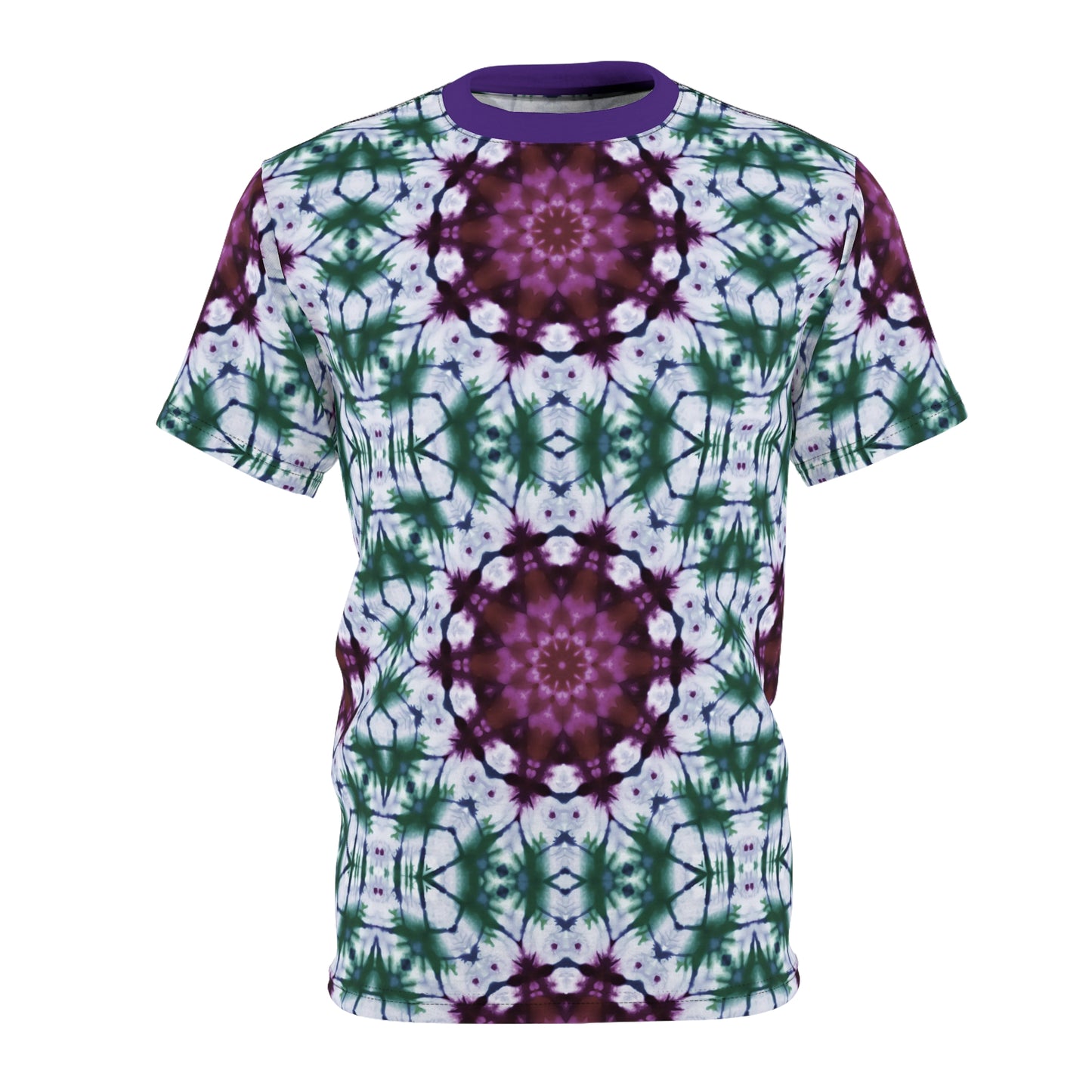 Mystic Garden Tie and Dye Unisex Tee (AOP)