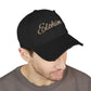 'ELOHIM, GENESIS 1:1'  Distressed Dad Hat with Embroidered, Casual Cap for Fathers, Gifts for Dads, Religious Hat, Vintage Style