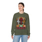 Faithful Harvest Cross Unisex Heavy Blend™ Crewneck Sweatshirt