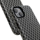 Noir Mosaic Tough iPhone Magnetic Case, Geometric Patterned Case, Durable iPhone Cover, Unique Tech Accessories, Perfect Gift for Him/Her