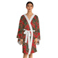 Red Tropical Bliss Serenity Kimono Robe (AOP)