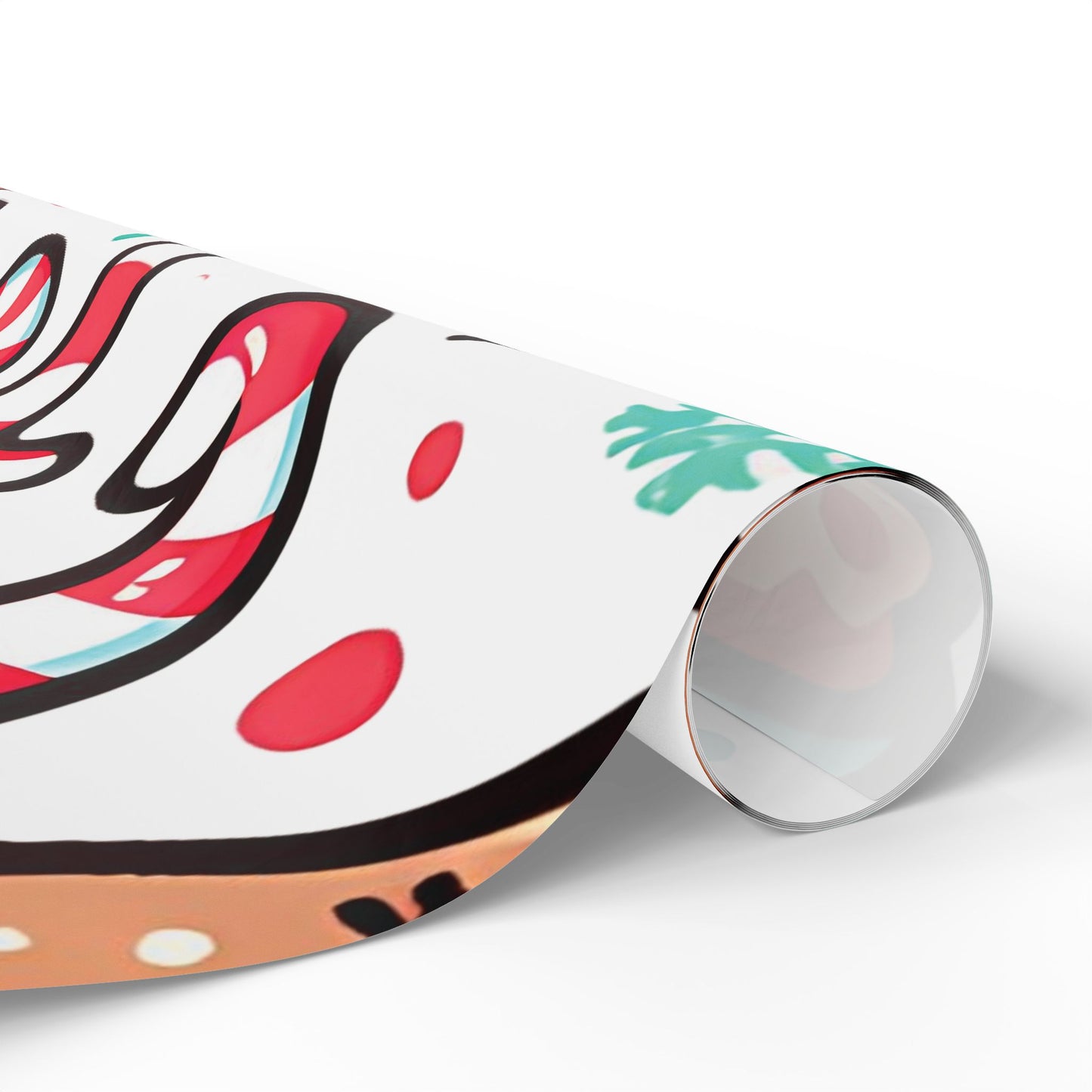 Wrapping Papers - Ginger Bread Holiday Collection - Matte or Glossy Finish - 90gsm Paper