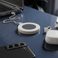 Opulent Dusk Elegant Wireless Charging Pad - Quake Design for Tech Lovers.