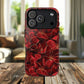 Crimson Bloom Tough iPhone Magnetic Case, Protective iPhone Case, Stylish iPhone Cover, Gift for Her, Mother's and Birthday Gifts, Unique Floral Accessories