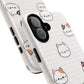 Cute Cat Tough Magnetic Case, iPhone Cover, Cat Lover Gift, Cute Cat Accessories, Pet-Themed iPhone Case