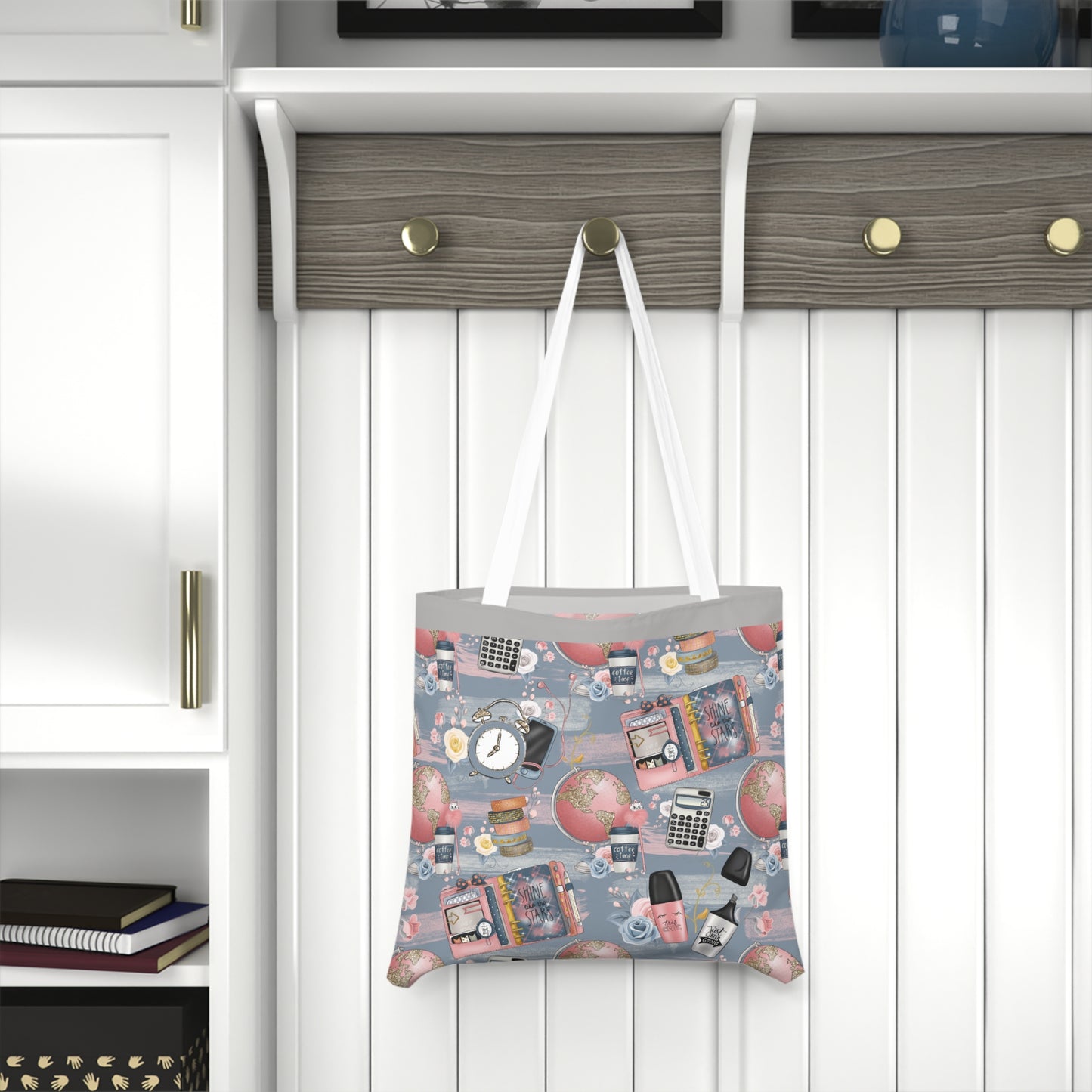 Chic Essentials Shoulder Tote Bag - Colorful Everyday Accessory