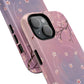 Tiny Cherry Blossom Floral Tough Magnetic Phone Cases, Durable Phone Cover, Floral Design Case, iPhone Protector, Cute Gift for Her