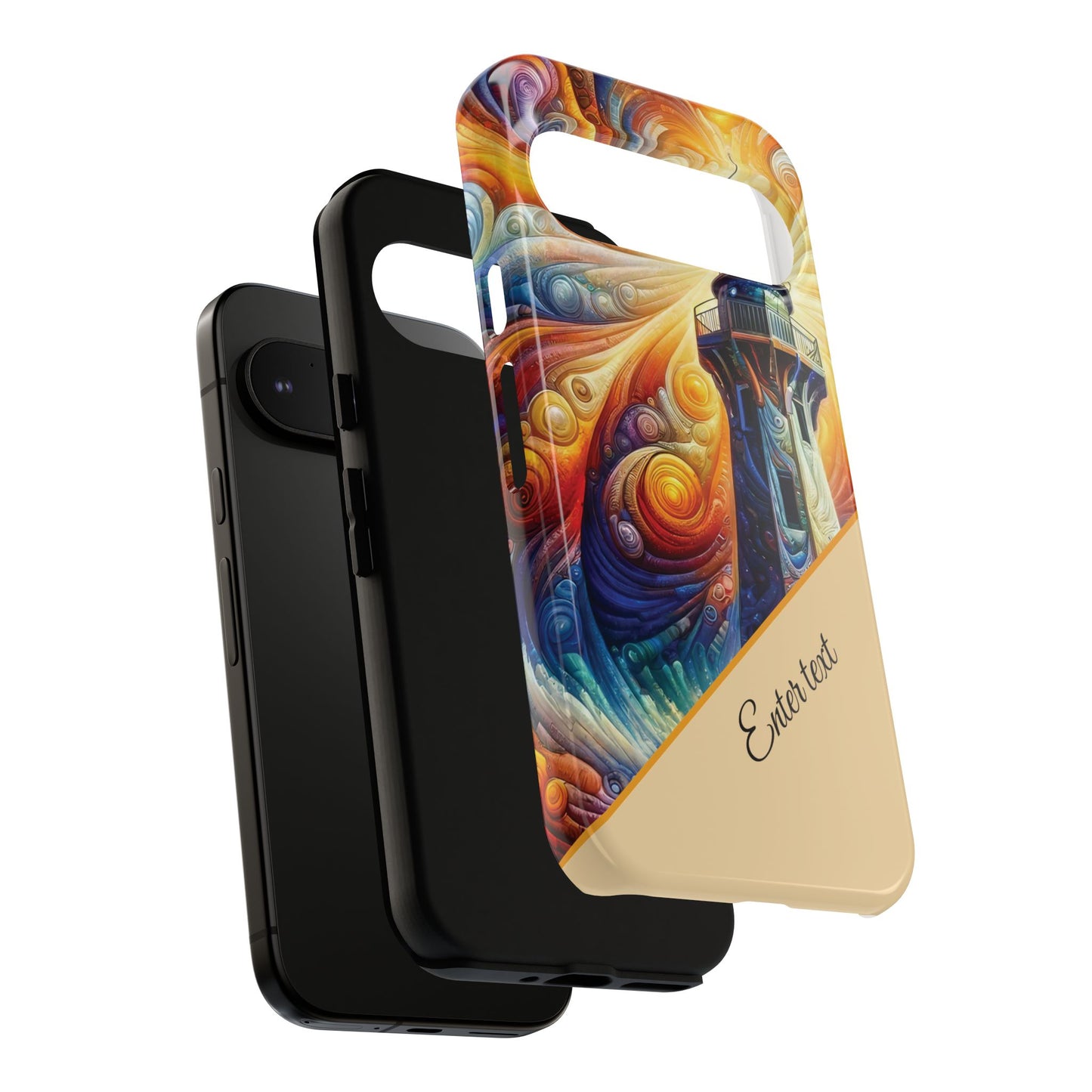 Personalized Cosmic Beacon Tough Samsung and Google Phone Cases
