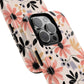 Stylish Soft Petal Noir iPhone Case, Floral iPhone Accessory for Her, Tough iPhone Magnetic Cases, Trendy iPhone Cover, Gift for Friends, Summer Vibes