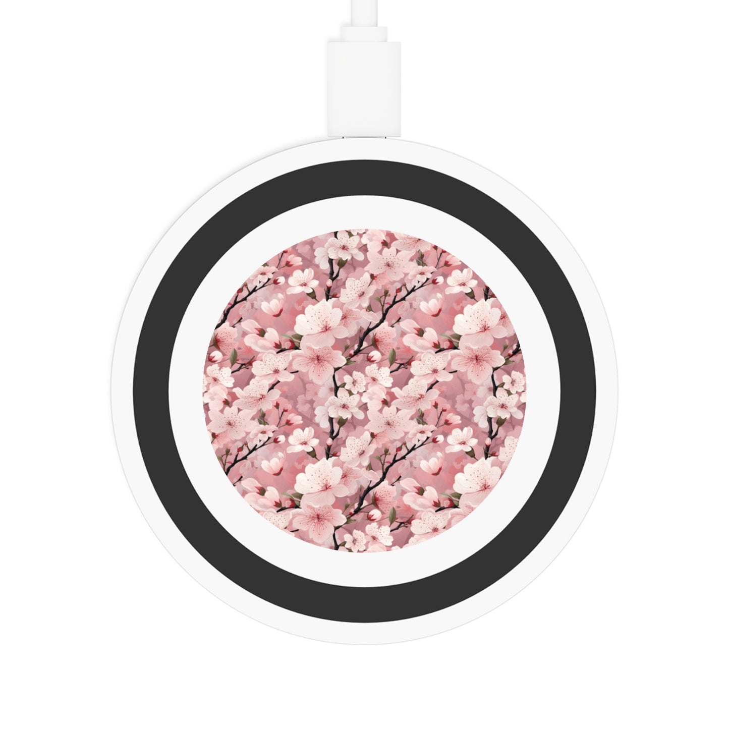 Cherry Blossom Floral Wireless Charging Pad