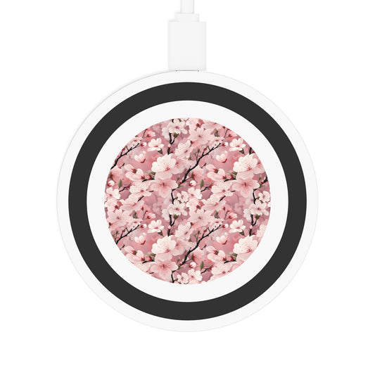Cherry Blossom Floral Wireless Charging Pad