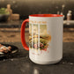 Inspirational Colorful Mug - True Story, He's Not Here! - Perfect for Gifting & Everyday Use