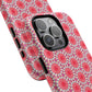 Roseburst Mosaic Vibrant Flower Pattern iPhone Case, Stylish iPhone Cover, Tough Magnetic Case, Floral Gift, Trendy Accessory for Her