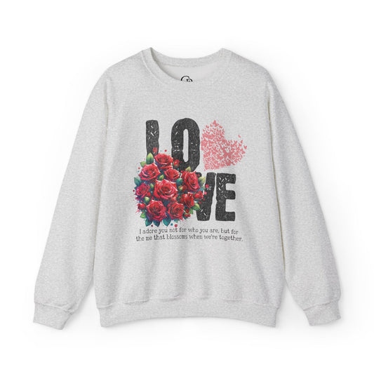 LOVE always Valentines Unisex Heavy Blend Crewneck