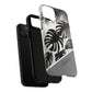 Personalized Monochrome Monstera Tropical Phone Case - Tough Magnetic MagSafe® Cases, Gifts for Nature Lovers, Stylish Phone Accessories, Gifts for Her.