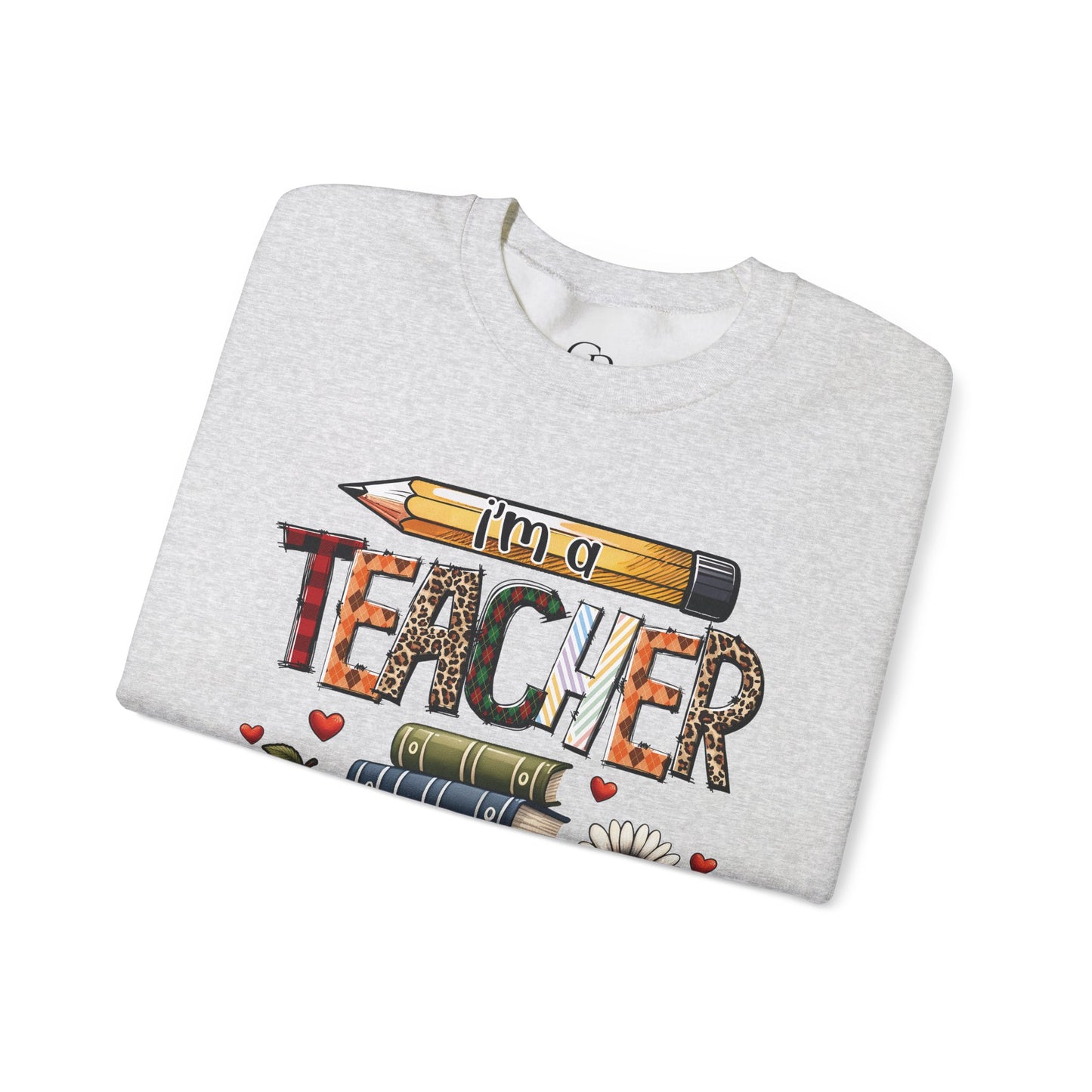 Teachers are Heros Unisex Heavy Blend™ Crewneck Sweatshirt