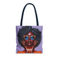 Afro Luxe Glow Tote Bag