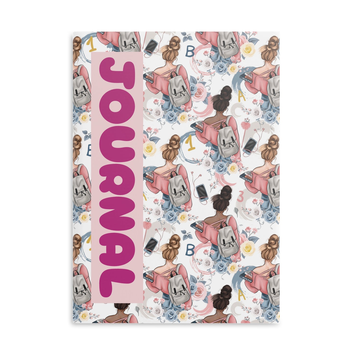 Study Chic Dotted Hardcover Journal with Puffy Covers