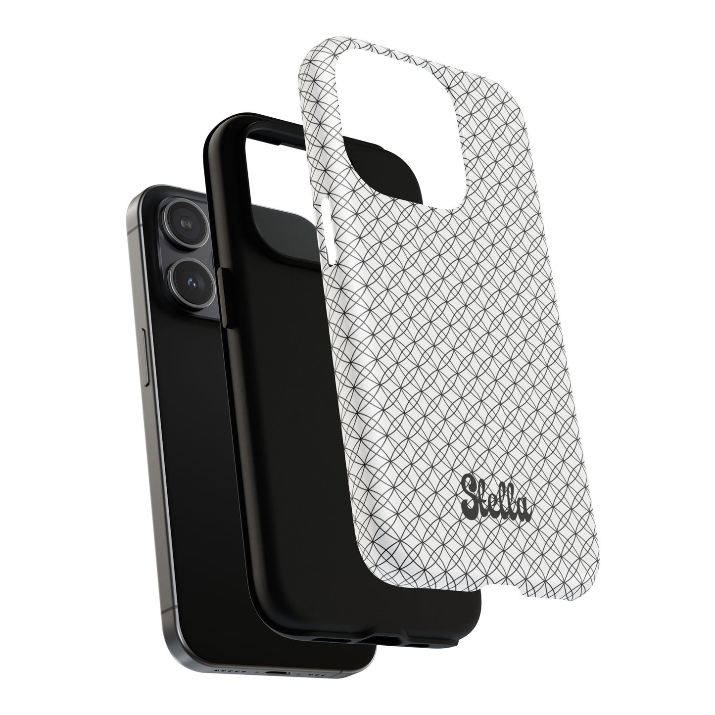 Personalized Geometric Phone Case, Stylish Tough Magnetic Cases, Unique Protection, Trendy Gift for Tech Lovers, Modern Mobile Accessory