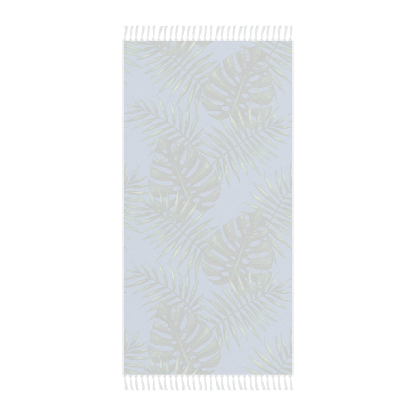 Tropical Boho Vibes Blue Beach Cloth/Towel