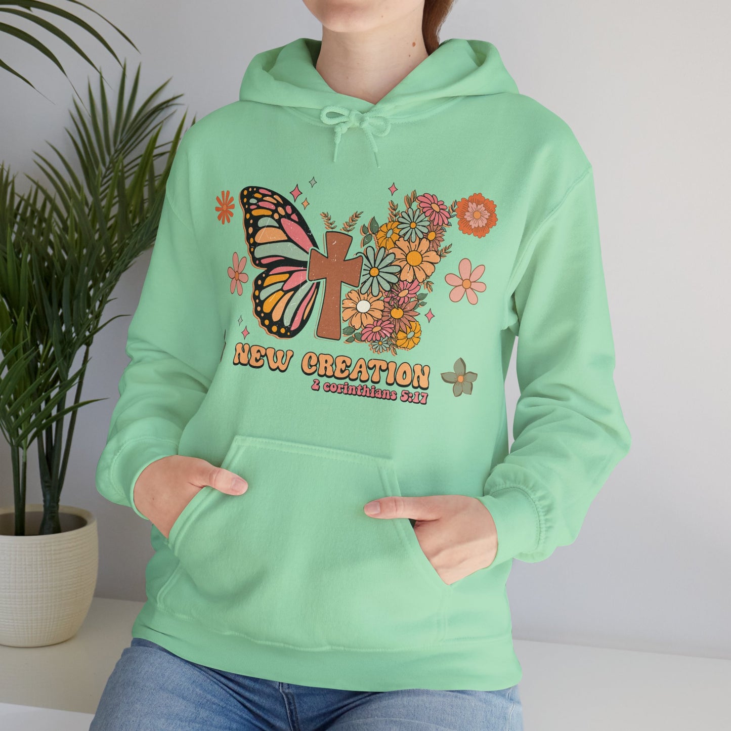 New Creation Unisex Hoodie Sweatshirt