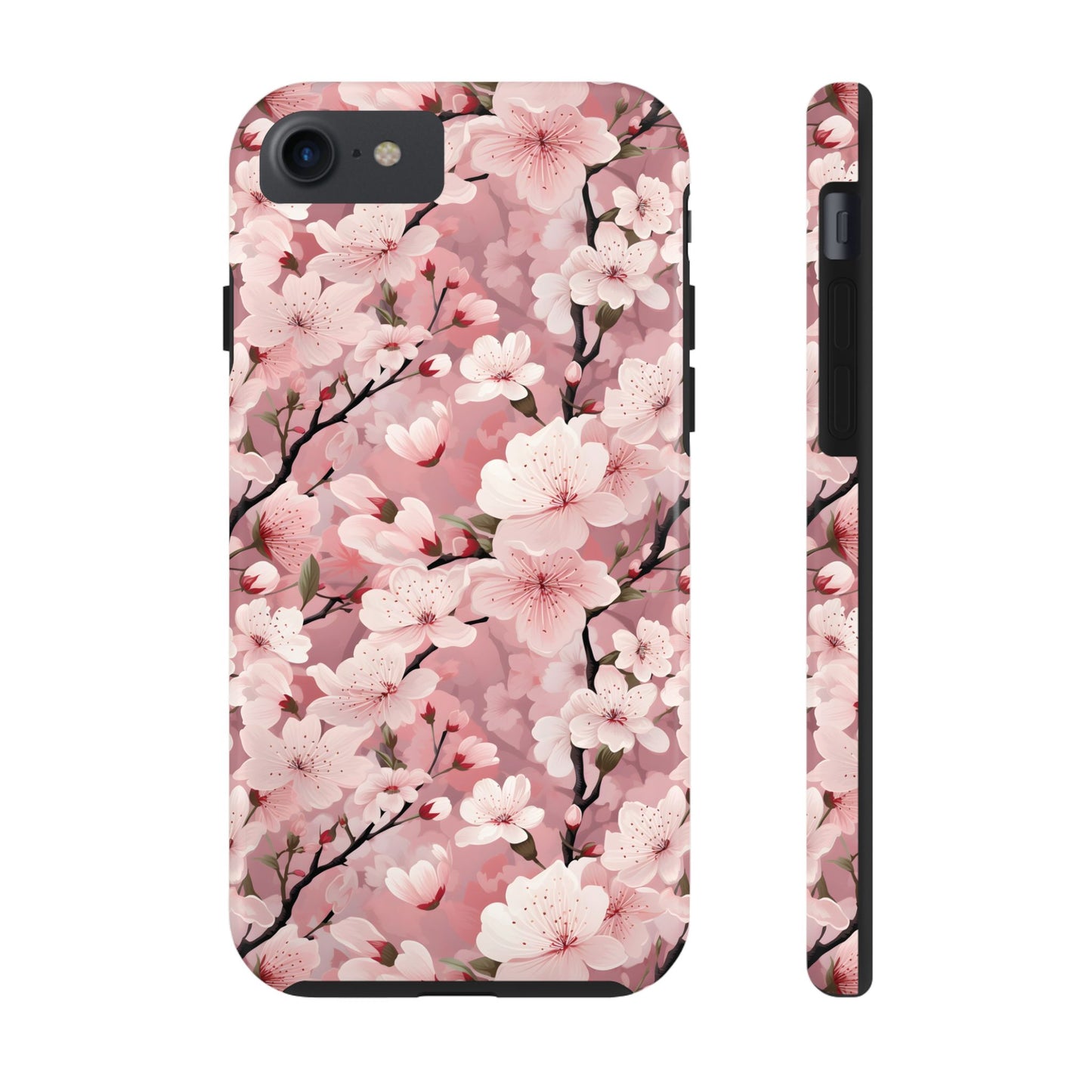 Cherry Blossom iPhone and Samsung Tough Phone Cases