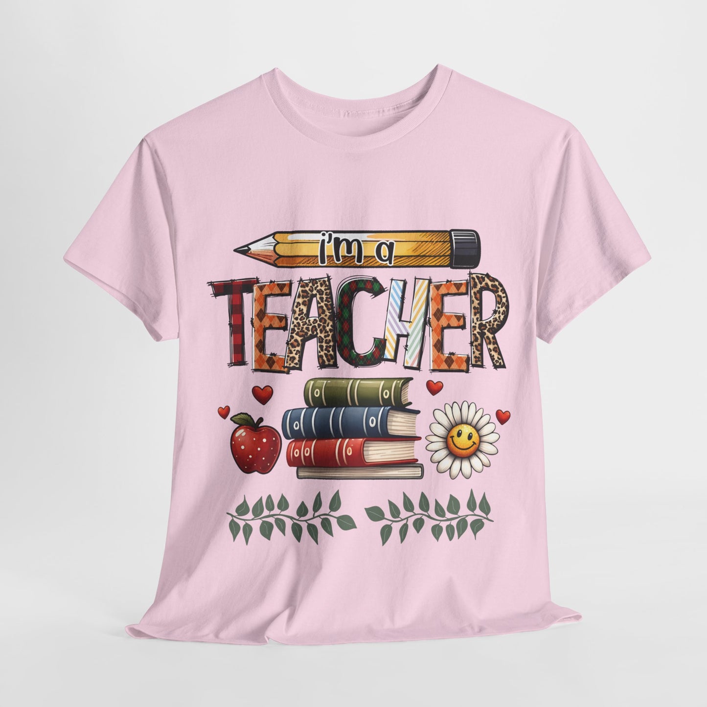 Teachers are Heros Unisex Heavy Cotton Tee