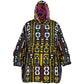 Geometric Harmony Reversible Snug Hoodie - AOP