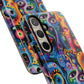 Psychedelic Visions Vibrant Art Google Pixel, iPhone and Samsung Phone Case - Tough Cases for Creative Souls