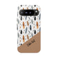 Personalized Whispering Feathers Tough Case — Dark Feather Protective Phone Case for Samsung & Google