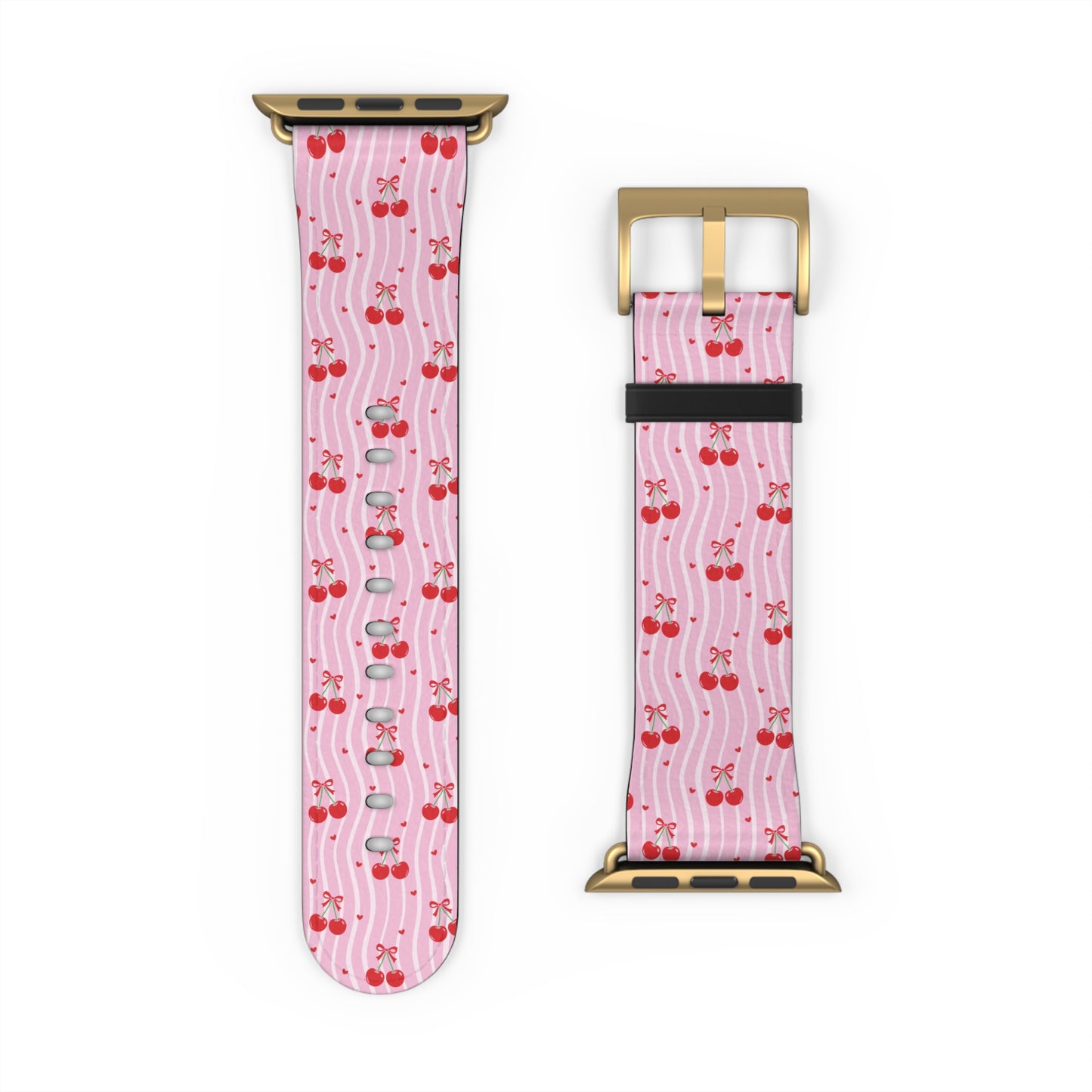 Cherry Blossom Dreams Watch Band — Cute Retro Kawaii Apple Watch Strap