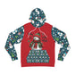 That Ugly Christmas Fashion Hoodie with All-Over Print - Unisex Medium Heavy Fabric