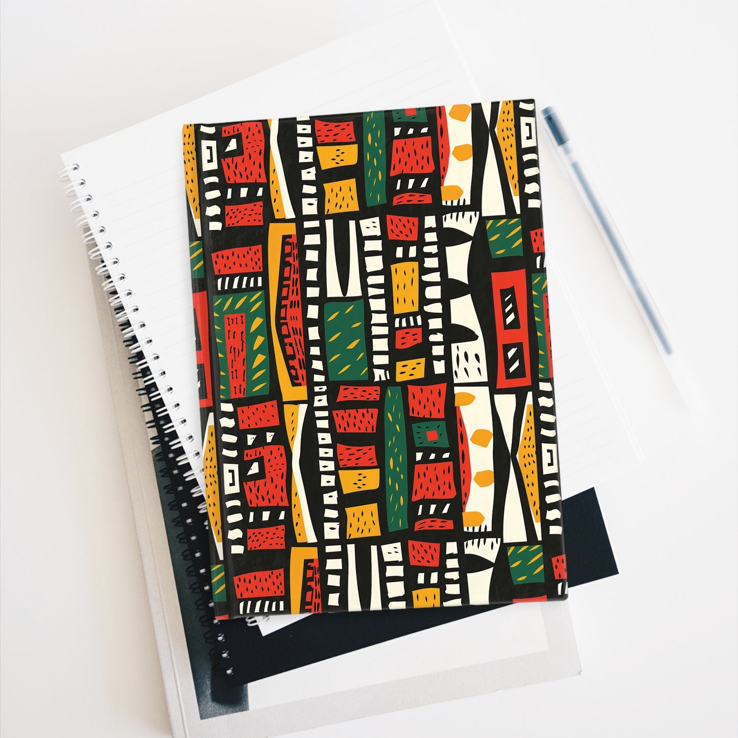 Tribal Harmony Hardcover Journal - Blank