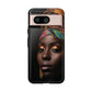 Regal Reflections: African Majesty Tough Google Pixel, iPhone and Samsung Cases.