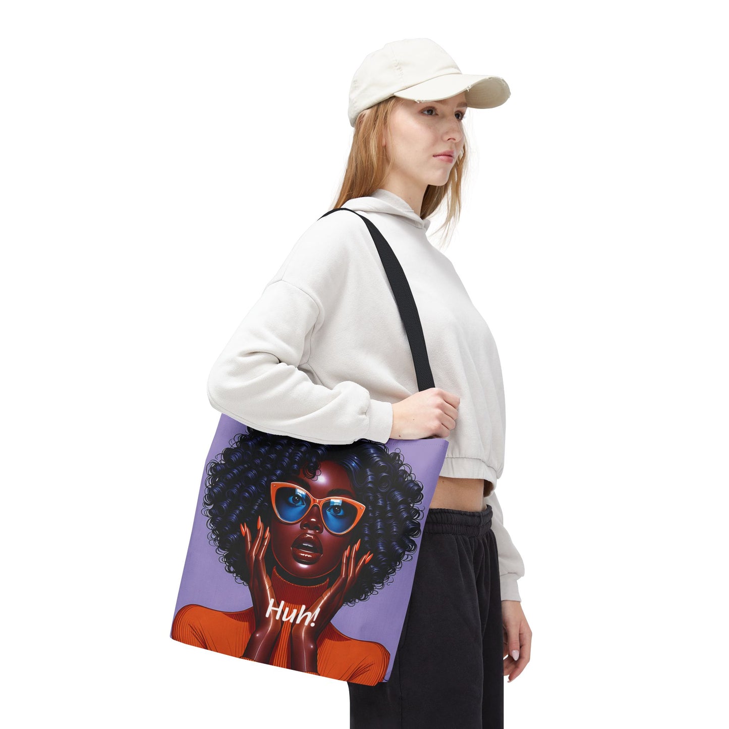 Afro Luxe Glow Tote Bag