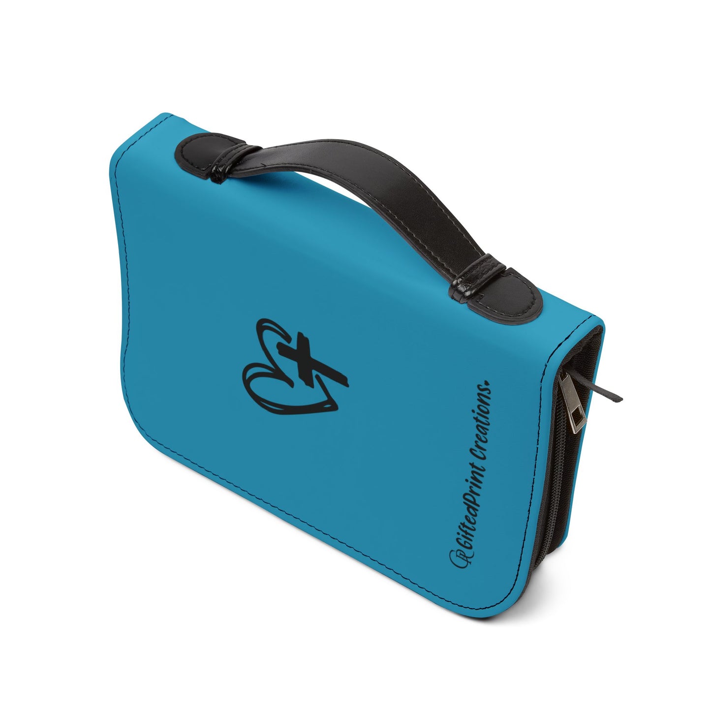 Personalized Floral Cross Bible Cover - Trust in the Lord Design| Baptism | Christening | Anniversary | Birthday Gifts.