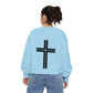 GOD is LOVE Unisex Comfort Colors Garment-Dyed Sweatshirt