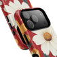 Floral Fusion Tough Magnetic Phone Case | Flower Design, Durable Protective Cover, Gift for Her, Spring Style, Unique Phone Accessory.