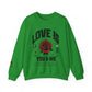 Love is ... Valentines Unisex Heavy Blend™ Crewneck Sweatshirt.