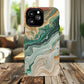 Stylish Tough Acrylic Magnetic iPhone Cases for Everyday Protection, Marble Design, Unique Gifts for Tech Lovers, Holiday Essentials
