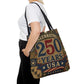 250 Years USA Tote Bag — Patriotic Celebratory All-Over Print Tote
